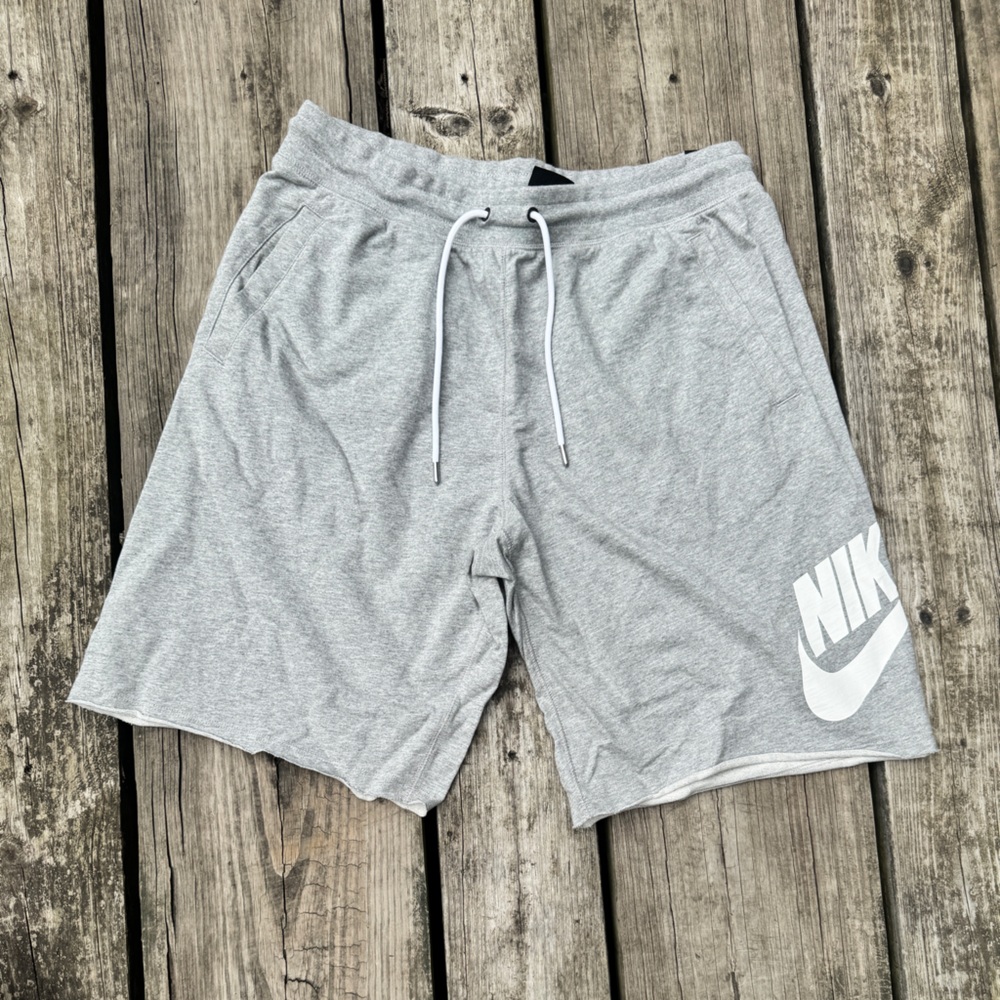 Nike Heather Gray Lounge Shorts